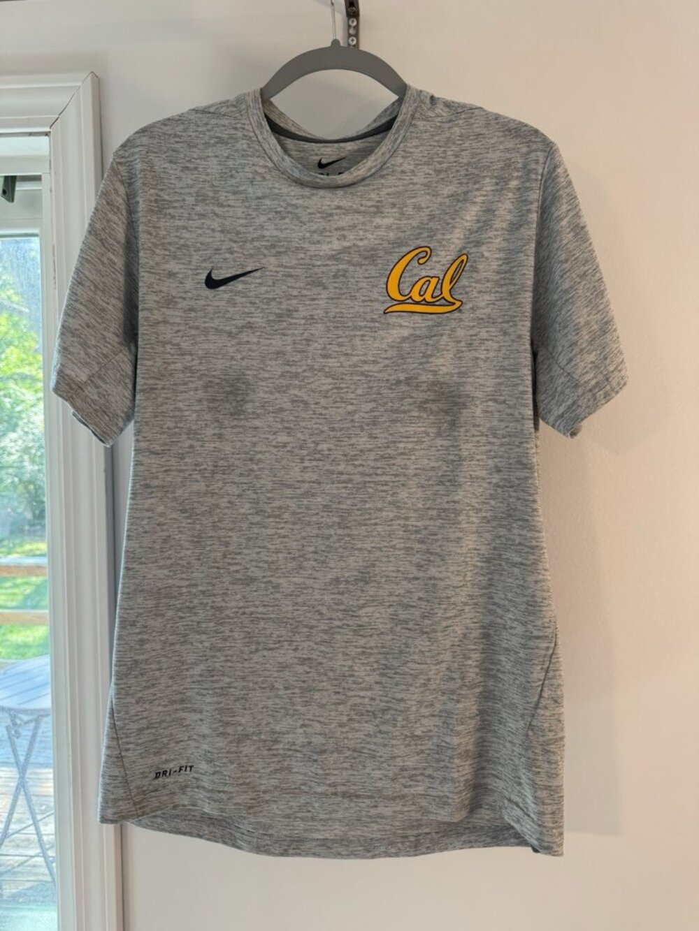 Nike Cal Dri-FIT Tee Men's M Gray Heather